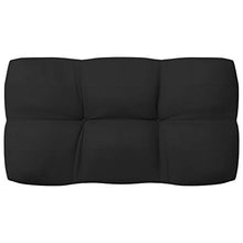 vidaXL Cuscini per Divano su Pallet 5 pz Neri