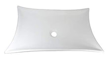 Lavabo in ceramica 56,5 x 38 x 11 cm