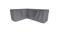 SORARA Copertura Protettiva Divano angolare, Grigio, 270x210x85x90 cm