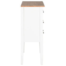 vidaXL Credenza Elegante Carattere Rustico Solida Raffinata Pulizia Facile Classica Madia Buffet Mobiletto Armadio Bianco Legno Massello
