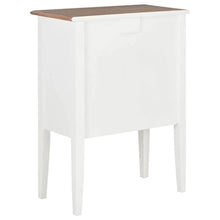 vidaXL Credenza Elegante Carattere Rustico Solida Raffinata Pulizia Facile Classica Madia Buffet Mobiletto Armadio Bianco Legno Massello