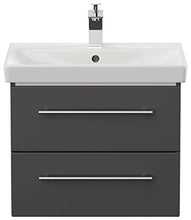 Mobile bagno con lavabo Villeroy & Boch Avento 60cm antracite satinato
