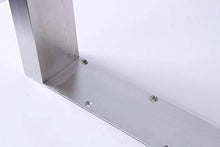 Base tavolo Acciaio inossidabile 72 cm Mainz 80cm 10x5 cm