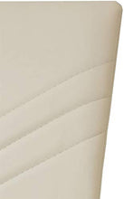 Albatros 2939 Verona Set di 4 sedie da Pranzo, Beige, Piede Cromato, SGS Tested