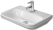 Lavabo Duravit DuraStyle Med 60cm, Senza sfioratore, con Panca per Rubinetto, Senza Foro per Rubinetto, colorazione: Bianco - 2324600070