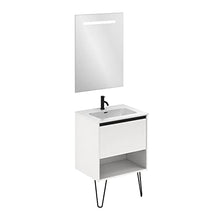 Amizuva Yoko Mobile da bagno, in legno, 60 cm, 3 pezzi