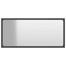 vidaXL Set Mobili da Bagno 2 pz Grigio in Truciolato
