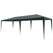 vidaXL Tendone per Feste in PE 3x6 m Verde Tenda da Giardino Gazebo Eventi