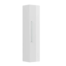 Set mobili bagno Helios bianco lucido incl. specchio a LED con funzione touch