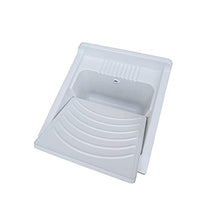 Mobile CM.45X50 Kit Lavatoio In Resina E Pvc, Bianco