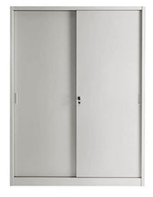 nextradeitalia 1PZ METALLO-ARMADIO PER UFFICIO ARS12 DIMENSIONI CM 120X45X200H COLORE GRIGIO