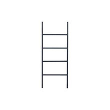 HOLZBRINK porta asciugamani appendiabiti porta asciugamani scala vintage, Elements 130x50 cm (alt x larg), grigio , HLL-130-50-7016