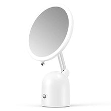 Lshbwsoif Specchio Trucco Specchio Con Luce LED Portatile USB Ricaricabile Dimmerabile Lampada Regolabile Per Bagno Camera Da Letto