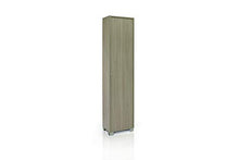 Dmora Armadio 1 Anta, Legno Scuro, 43 x 29 x 190 cm