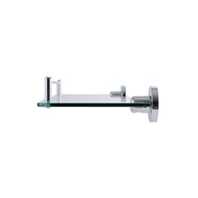 axentia 282101 Mensola da Parete per Bagno, Argento, 35x0.5x26 cm