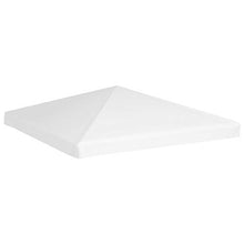 Tidyard Telo Copertura Superiore per Gazebo Bianco/Nero 3x3 m/4x3 m