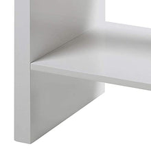 Amazon Brand - Movian Ritom - Comodino, 35 x 45 x 59 cm (Lu x La x A), bianco lucido