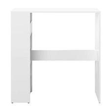 Temahome Tavolo da Bar Gavarnie, Particle Board, Bianco (White), 94 x 40 x 101 cm