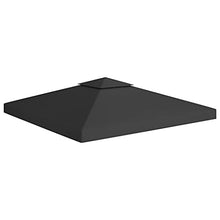 vidaXL Copertura Superiore per Gazebo a 2 Strati 310 g/m² 3x3 m Bianca