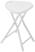 Feridras 868004 Sgabello Pieghevole, cromo, 31x46.5x31 cm