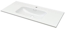 giordanoshop Mobile Bagno Sospeso 100 cm Lavabo e Specchio Tavassi Giove Rovere Bianco