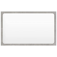 vidaXL Set Mobili da Bagno 2 pz Grigio Cemento in Truciolato