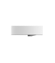 Lavabo appoggio o sospeso angolare cm 47,5 Square