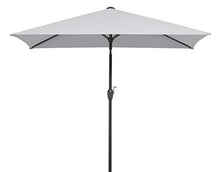 Schneider Bilbao 210 x 130 cm Ombrellone, Grigio Argentato