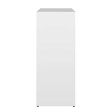Temahome Tavolo da Bar Gavarnie, Particle Board, Bianco (White), 94 x 40 x 101 cm
