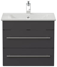 Mobile bagno con lavabo Villeroy & Boch Venticello 60cm antracite satinato
