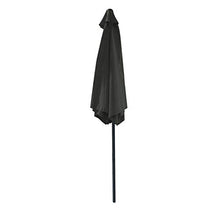 IMS Garden OIA - Ombrellone dritto, rotondo, 270 cm, colore: Grigio