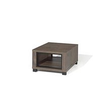 Tavolo da salotto quadrato, colore: rovere scuro Hannover