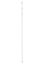 Kit Closet Vestidor 3 Baldas Armadietti per Interni, Bianco, 240/280 x 68 x 25
