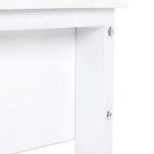 Comodino multifunzionale, comodino moderno bianco per camera da letto, comodino con cassetto e mensola, comodino compatto per la casa e la camera da letto