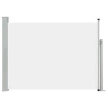 vidaXL Tenda da Sole Laterale Retrattile per Patio Privacy Automatica Schermo Parasole Frangivento 170x300 cm in Tessuto PU Grigia Telaio in Ferro