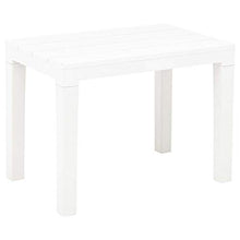 FAMIROSA Panchine da Giardino 2 pz Bianco in Plastica