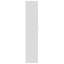 FAMIROSA Armadietto Bianco Lucido 80x35,5x180 cm in Truciolato