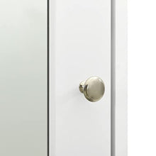 vidaXL Armadietto a Specchio Bianco 66x17x63 cm in MDF