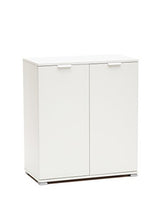 MeMi Me238BIA Armadietto, Legno, Bianco, 38x75x85 cm