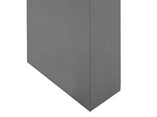 Beliani Panca da Giardino in Cemento Grigio Stile Industriale 150 x 40 cm TARANTO