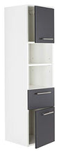Set di mobili da bagno SANTINI 100 (5 pezzi) antracite satinato