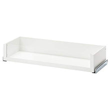 KOMPLEMENT cassetto con frontale in vetro 92,8x34,1x16 cm bianco