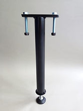 Piede centrale per letto / piede di rinforzo / supporto per rete | Altezza: da 38 a 41 cm – Nero (PC400R)