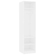 FAMIROSA Armadio Bianco 50x50x200 cm in Truciolato