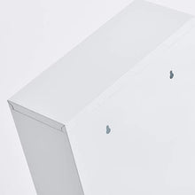 Zeller 18122 Armadietto per Medicinali, Metallo, Bianco, 30x12x60 cm