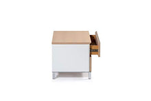 D.G.M. Srl Comodino Duo 60, Legno, L.60 x P. 40 X H.38,5 cm