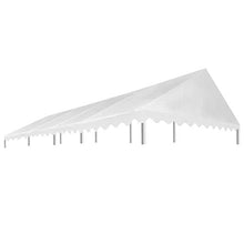 E E-NICES Tetto per Tendostruttura 4 x 8 m Bianco 450 g/m²