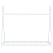 SKM Giroletto per Bambini Bianco in Massello di Pino 80x160 cm B