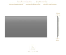 FORAM Personalizza Controluce LED Specchio - su Misura - con Interruttore e Accessori Caldo - Freddo Bianco L58