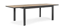 Bizzotto Tavolo Allungabile Delmar Antracite 160-240x100 cod.0663079